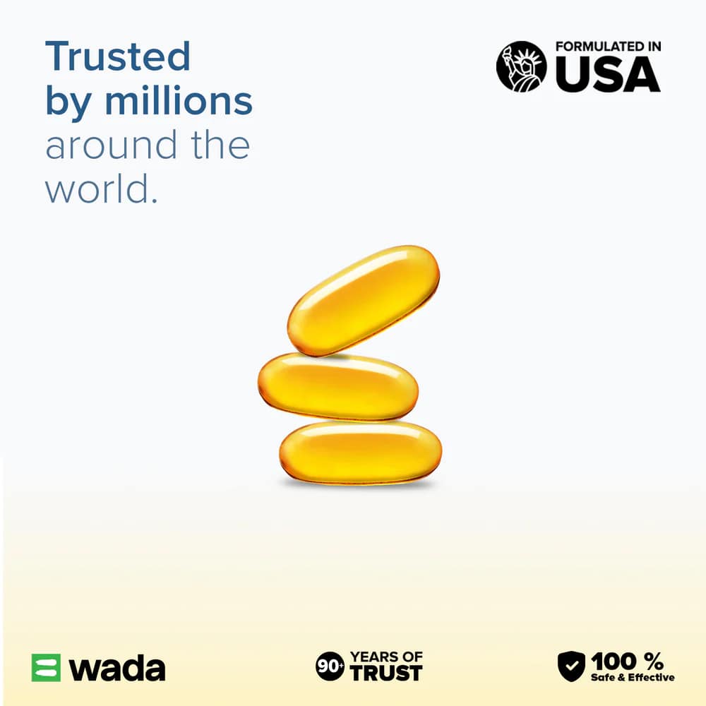 Triple Strength Fish Oil – High EPA DHA Omega-3 for Heart, Brain & Joints | 60 Softgels - Image 5