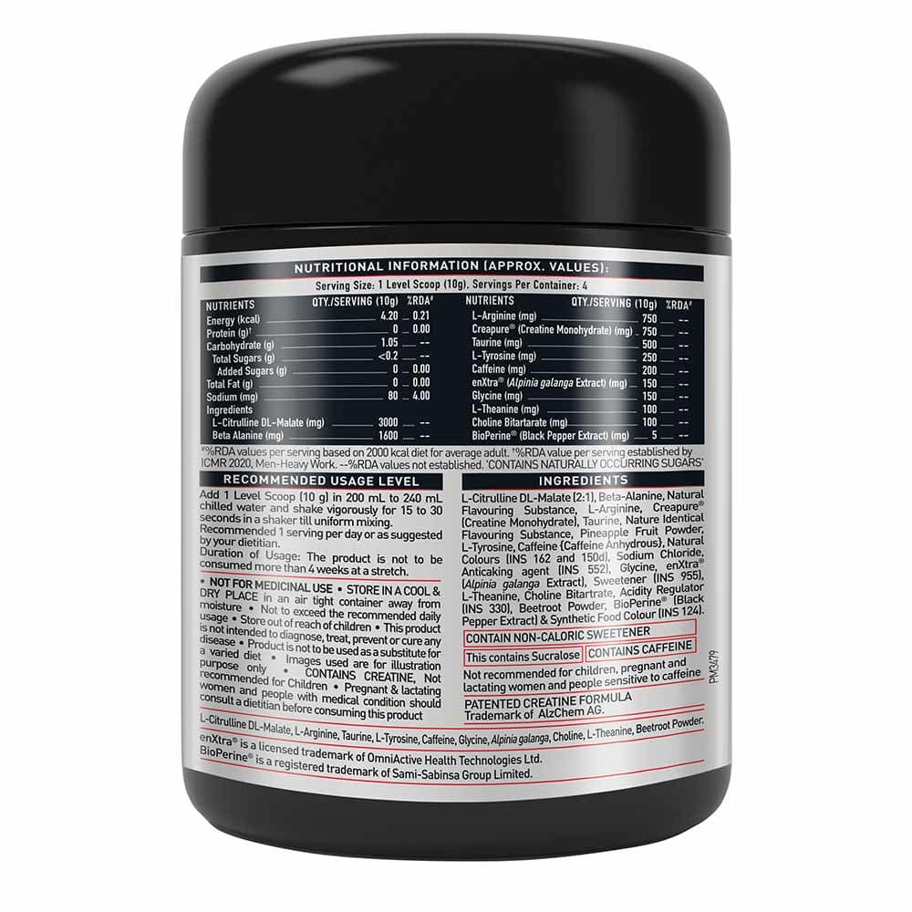 MuscleBlaze Pre Workout WrathX - Image 5