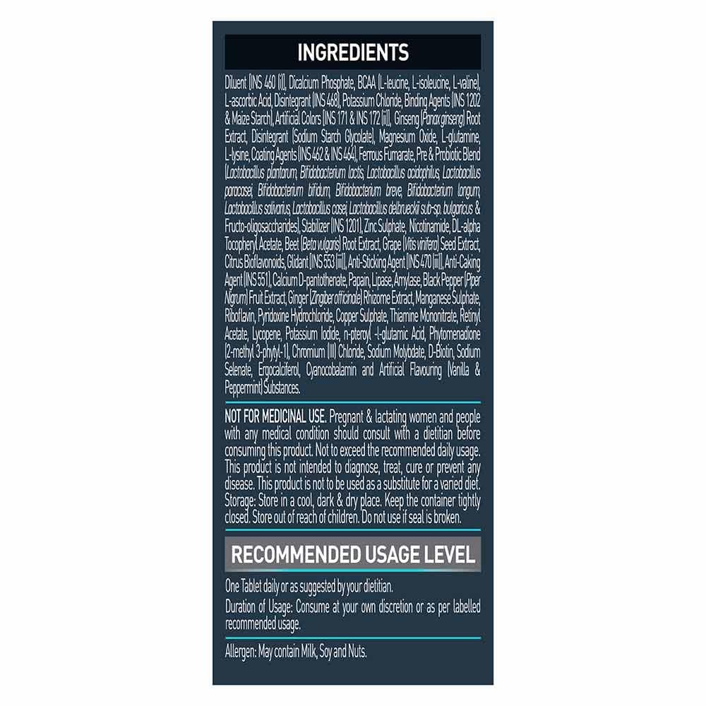 MuscleBlaze MB-VITE Daily Multivitamin, for Enhanced Energy, Stamina & Gut Health - Image 6