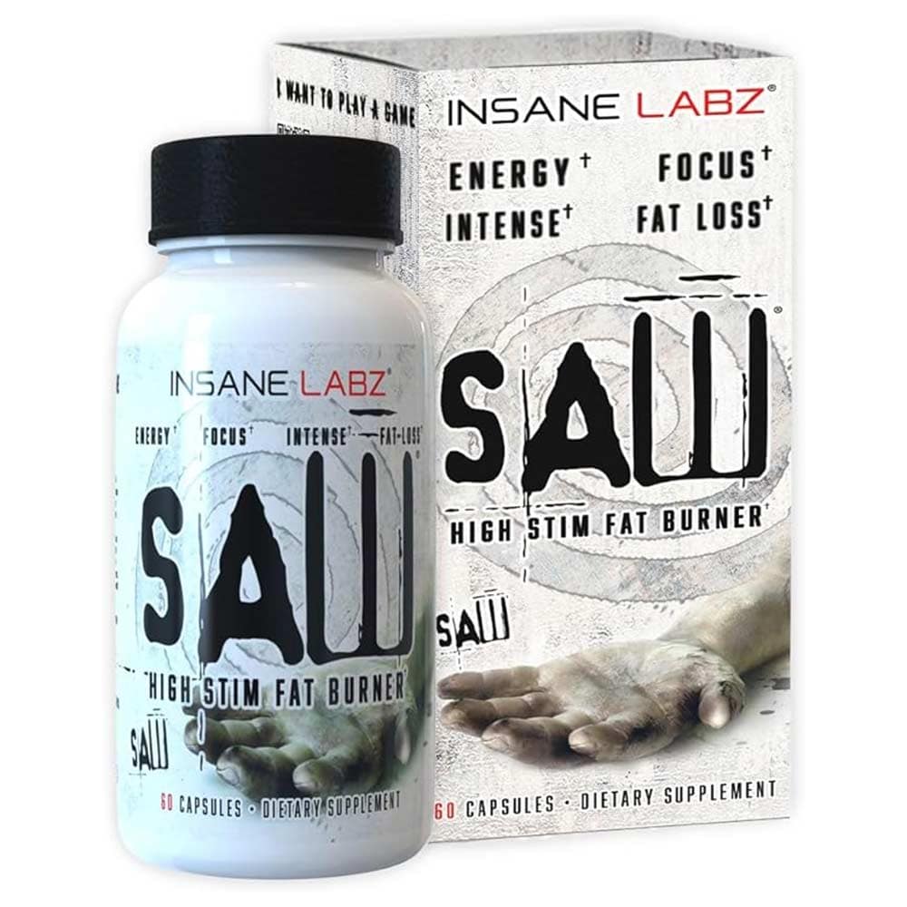 Insane Labz SAW Fat Burner (60 Capsules) – Intense Thermogenic Formula for Fat Loss & Energy - Image 1