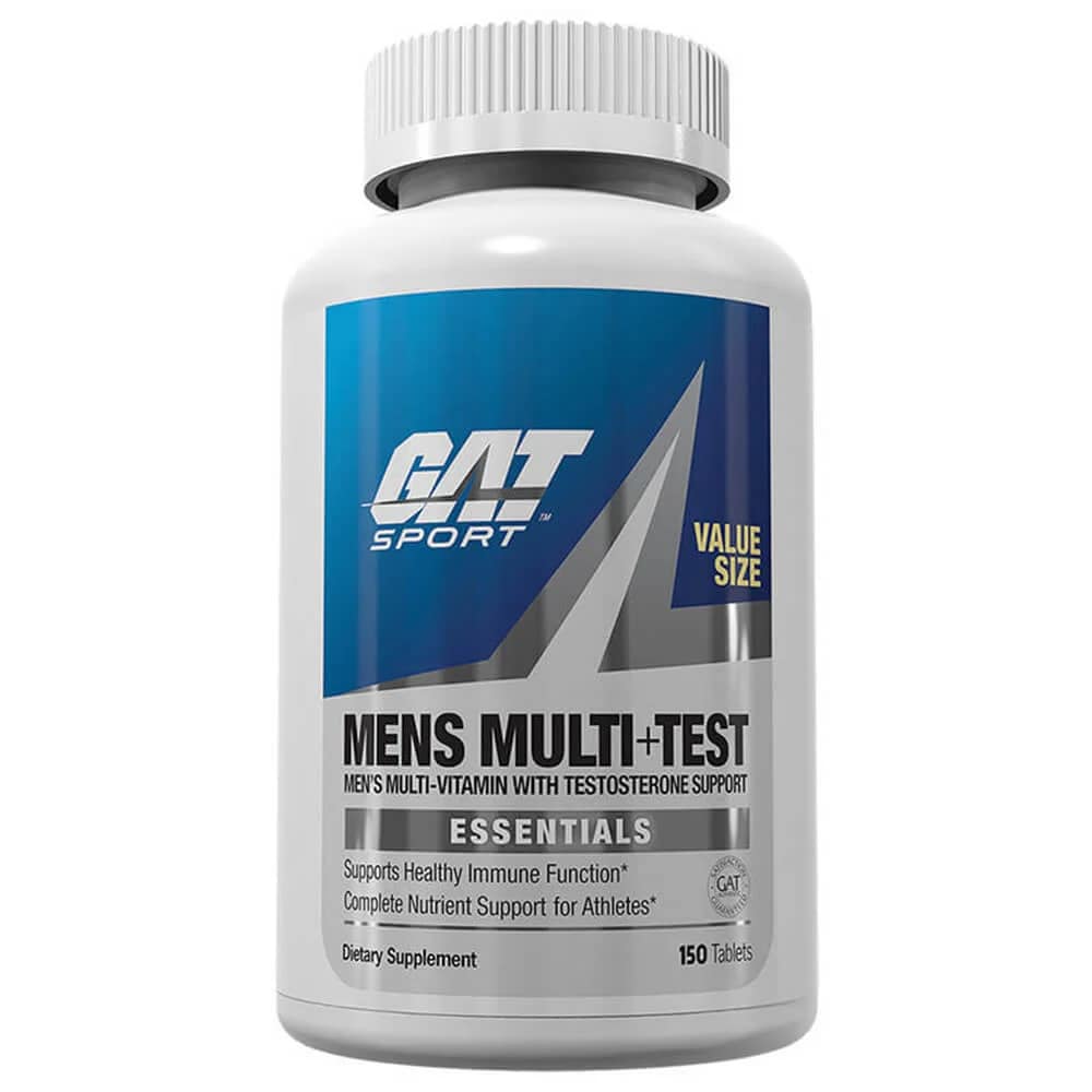 GAT Men’s Multi Test – Boost Testosterone, Strength & Overall Wellness | 150 Tablets - Image 1