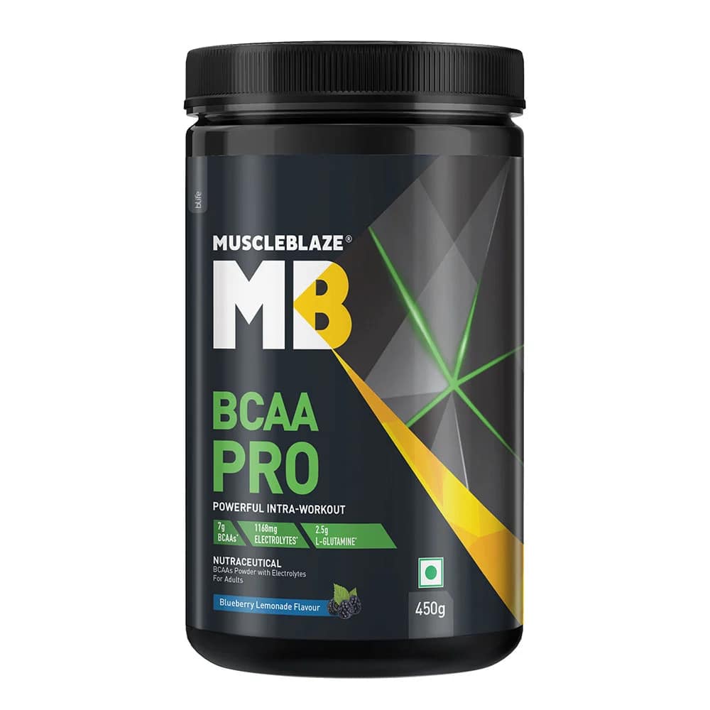 MuscleBlaze BCAA Pro – Amino Acids & Electrolytes for Muscle Recovery & Endurance - Image 1