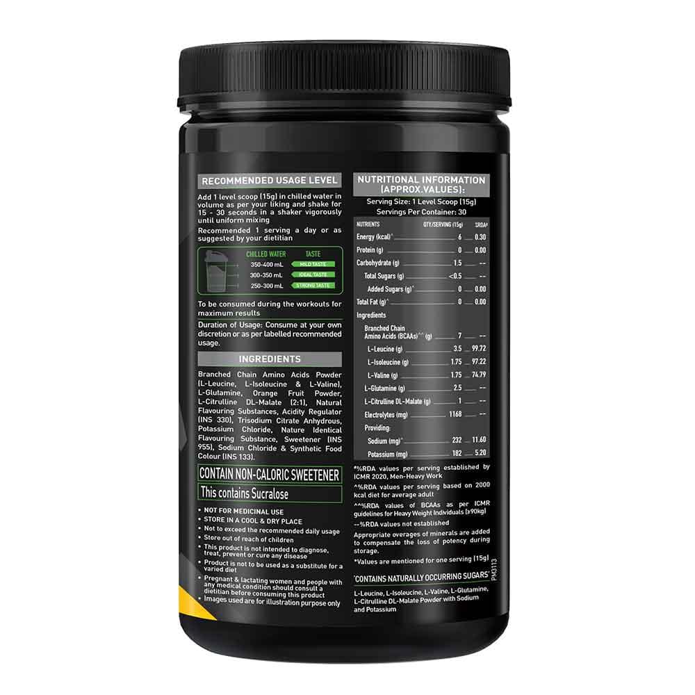 MuscleBlaze BCAA Pro – Amino Acids & Electrolytes for Muscle Recovery & Endurance - Image 5