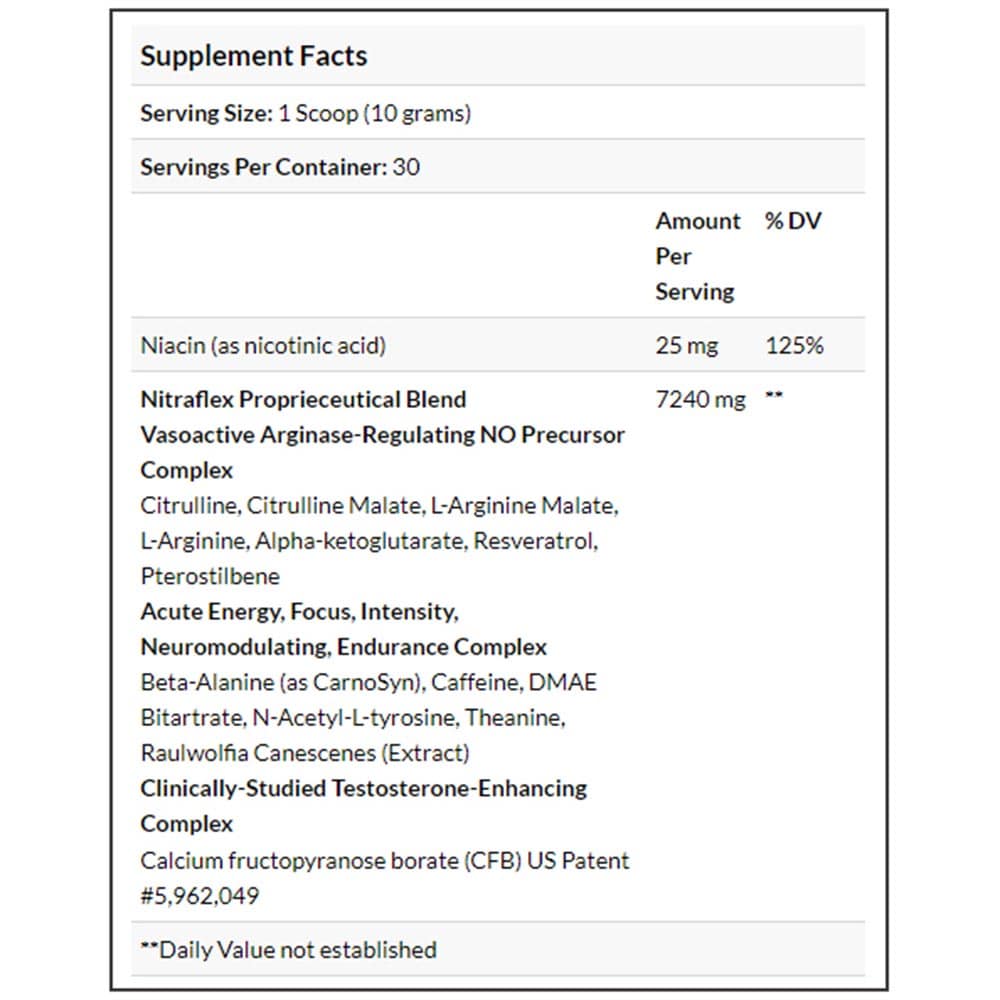 GAT Sport Nitraflex Pre-Workout – High-Intensity Energy, Pump & Endurance Formula - Image 3
