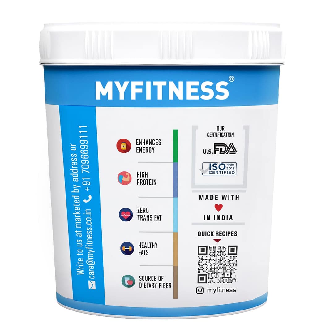 MYFITNESS Original Classic Peanut Butter Smooth 1.25kg - Image 2