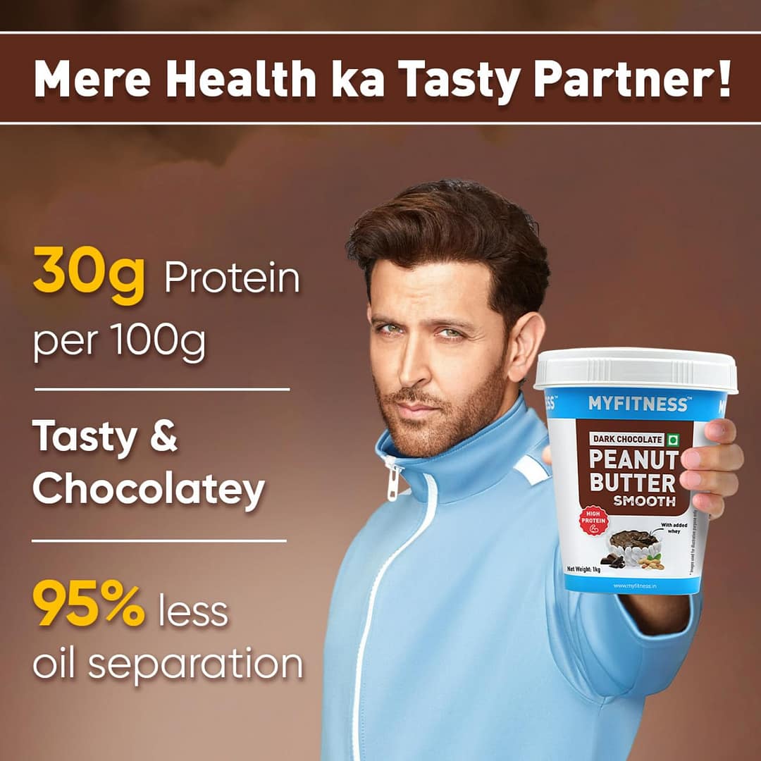 MYFITNESS High Protein Peanut Butter – Dark Chocolate Flavor | Healthy Spread for Fitness & Energy - Image 4