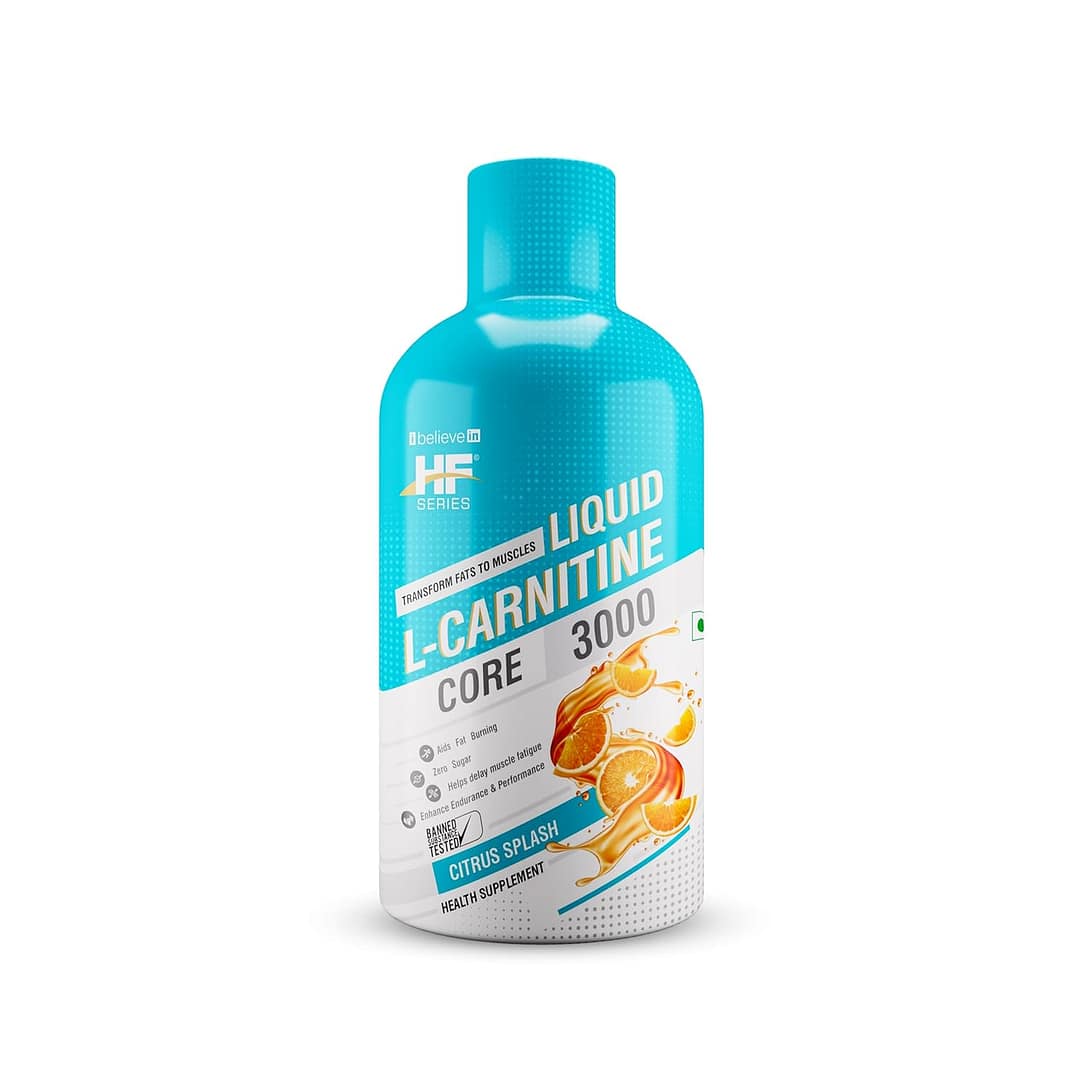 HF Series L-Carnitine – Advanced Liquid Pre-Workout for Fat Metabolism & Energy (450ml) - Image 1
