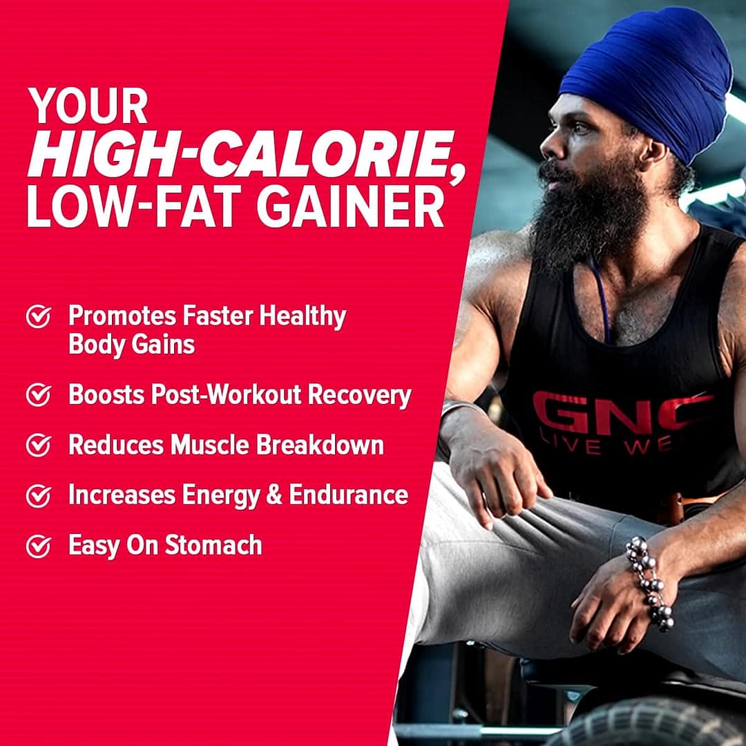 GNC Weight Gainer – Advanced Mass Gainer for Healthy Weight & Muscle Gain | 5 Kg - Image 6