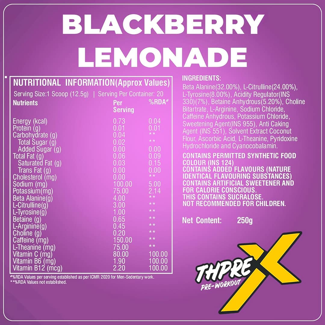 ThPreX Pre-Workout Supplement – High-Stim Energy, Pump & Endurance Booster - Image 5