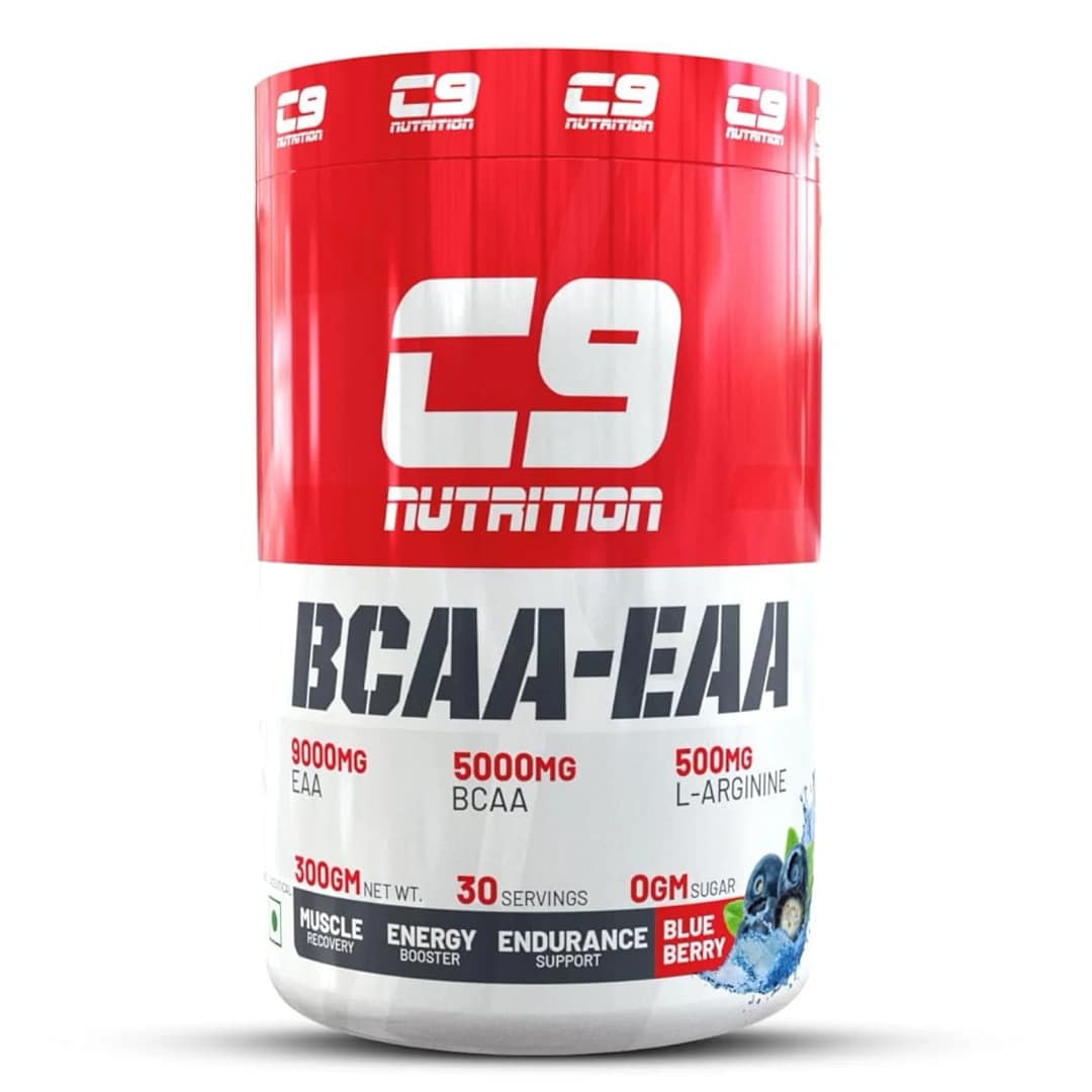 Berry C9 Nutrition BCAA + EAA Powder | 5000mg BCAA, 9000mg EAA | Sugar-Free | 30 Servings | - Image 1