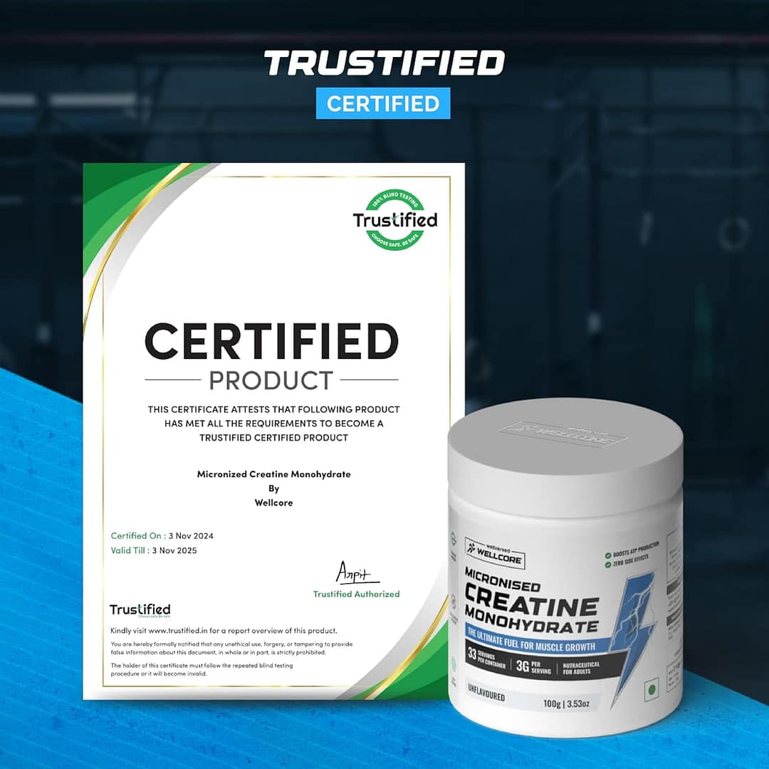 Wellcore Creatine Monohydrate – Pure Micronised Powder for Strength, Power & Muscle Endurance | - Image 4