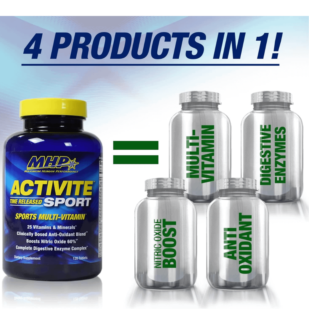 MHP Activite Sport Multivitamin – Complete Daily Vitamin & Mineral Support for Athletes - Image 3
