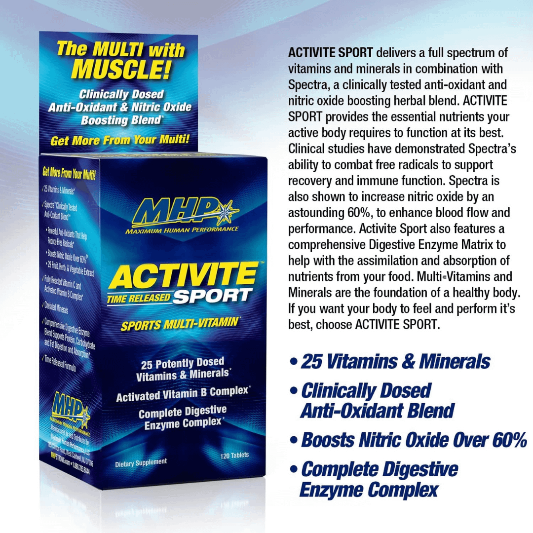 MHP Activite Sport Multivitamin – Complete Daily Vitamin & Mineral Support for Athletes - Image 4