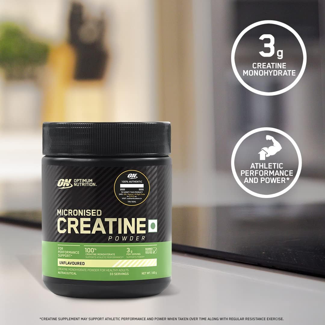 Optimum Nutrition Micronized Creatine Monohydrate – Boost Strength, Power & Performance - Image 2
