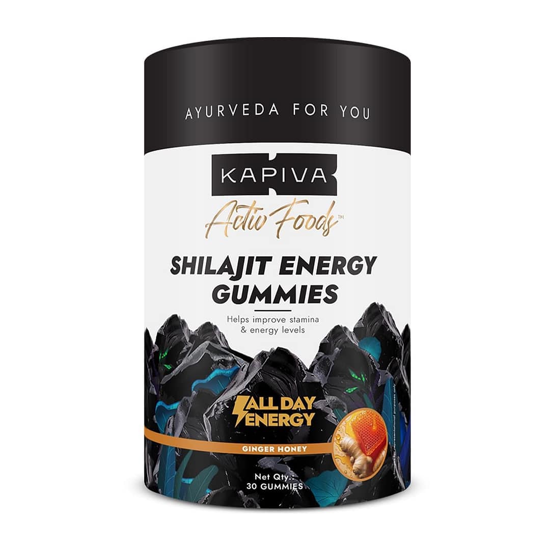 Kapiva Himalayan Shilajit Gummies – Boost Strength, Stamina & Vitality Naturally | 30 Gummies - Image 1