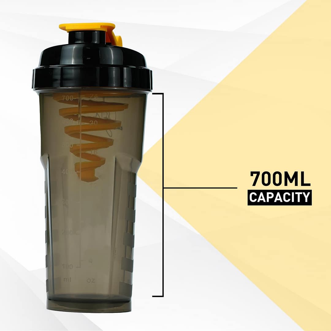 Cyclone Blender Shaker Bottle – 700ml | Powerful Mixing for Protein, BCAA & Pre-Workout - Image 3