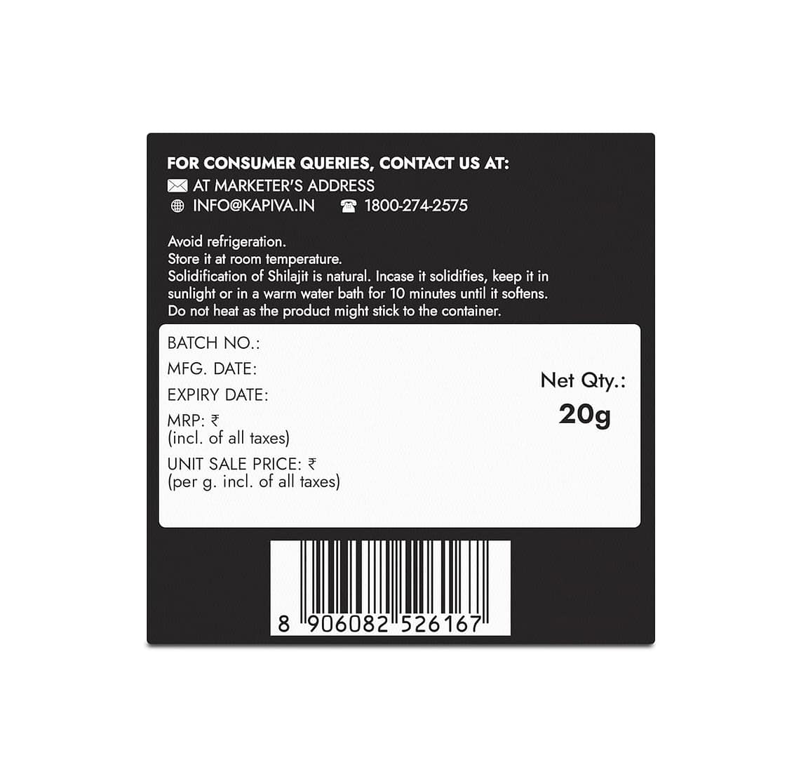 Kapiva Himalayan Shilajit 20g – Boost Strength, Stamina & Energy Naturally - Image 7