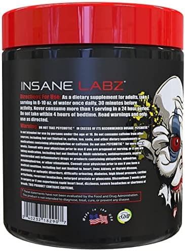Insane Labz Psychotic Pre-Workout – Extreme Energy, Laser Focus & Intense Performance - Image 3