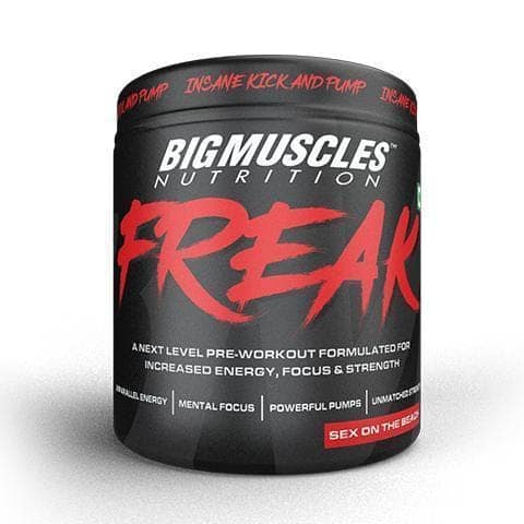 Big Muscles Nutrition Freak – Explosive Energy, Intense Focus & Strength Boost Pre-Workout