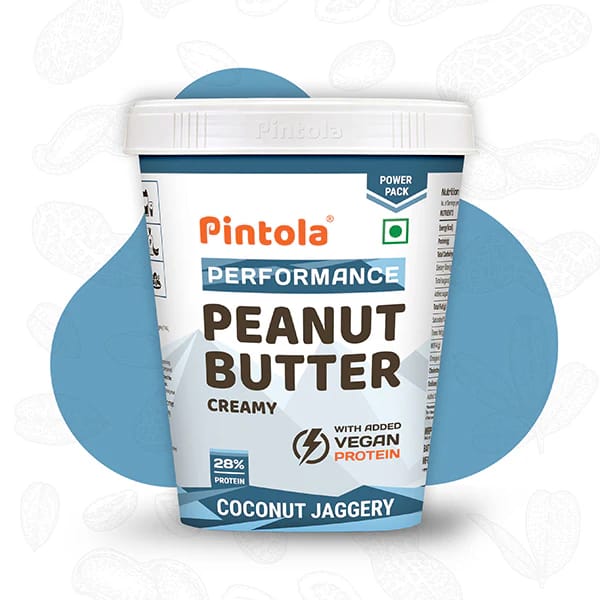 Pintola Coconut Jaggery Performance Peanut Butter – Natural Energy Boost with Traditional Sweetness