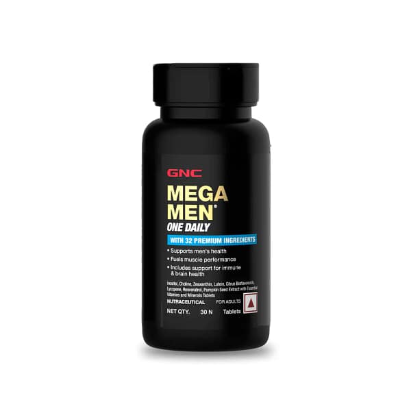 GNC Mega Men Multivitamin – Advanced Daily Nutrition for Active Men