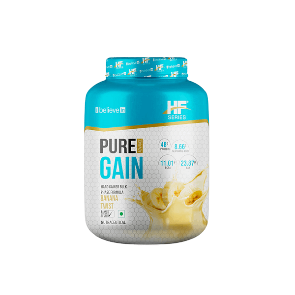 HF Series Pure Gain – Advanced Mass Gainer for Size, Strength & Muscle Volume