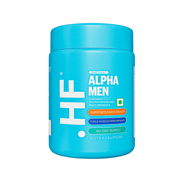 HF Series AlphaMen Multivitamin for Men – Immunity, Stamina & Vitality Support (60 Tabs)