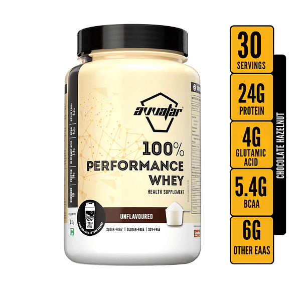 Avvatar 100% Performance Whey – Milk-Based Vegetarian Protein for Muscle Growth & Recovery