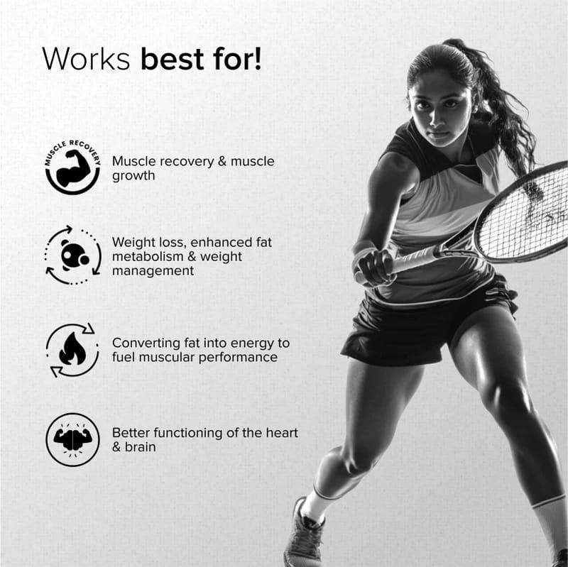 L-Carnitine 500mg Tablets – Fat Metabolism & Energy Support for Weight Management - Image 4