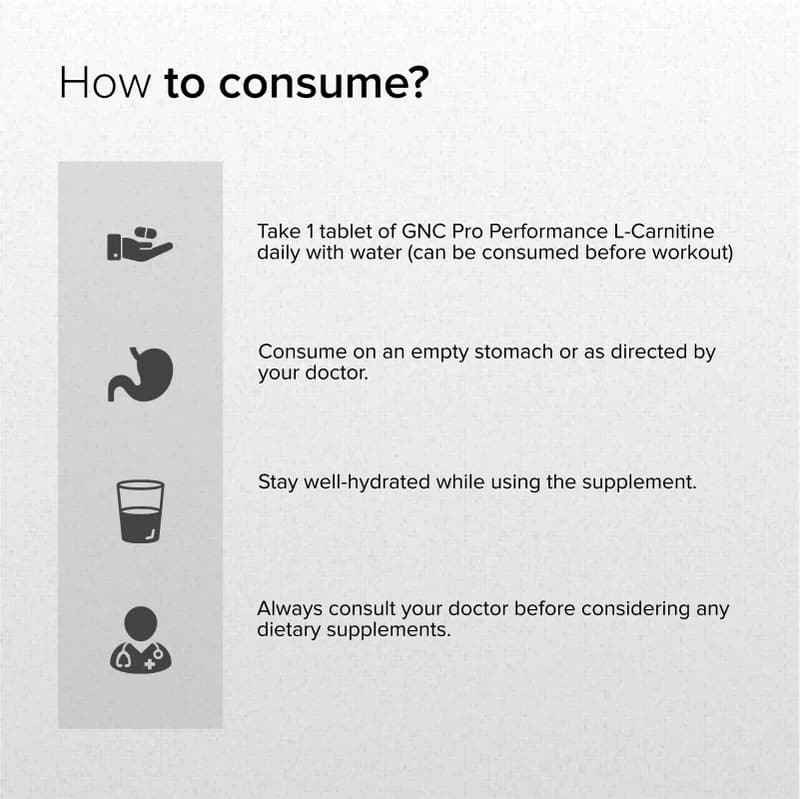 L-Carnitine 500mg Tablets – Fat Metabolism & Energy Support for Weight Management - Image 6