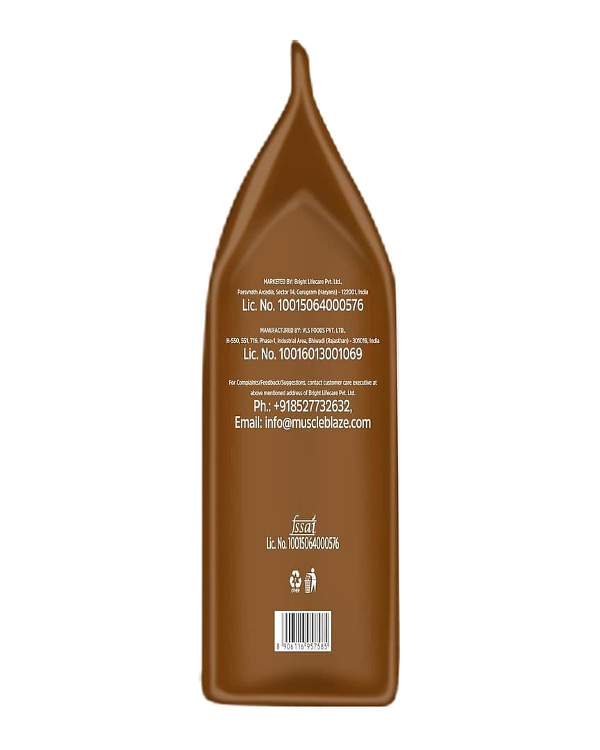 MuscleBlaze Fit High Protein Oats (Dark Chocolate, 1kg) | 22g Protein | Breakfast Cereals for Weight Management - Image 6