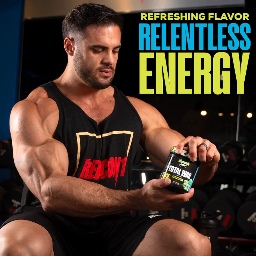 REDCON1 TOTAL WAR Pre-Workout – Extreme Energy, Focus & Endurance Booster - Image 3
